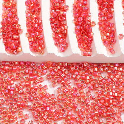 2.5mm Antique Golden Glass Rice Beads