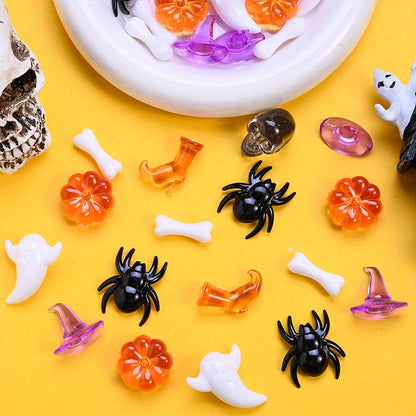 Halloween Mixed Style Resin Beads