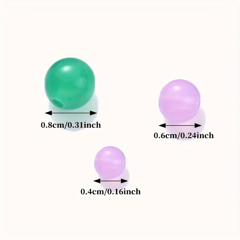 Transparent Acrylic Bowknot Spacer Beads