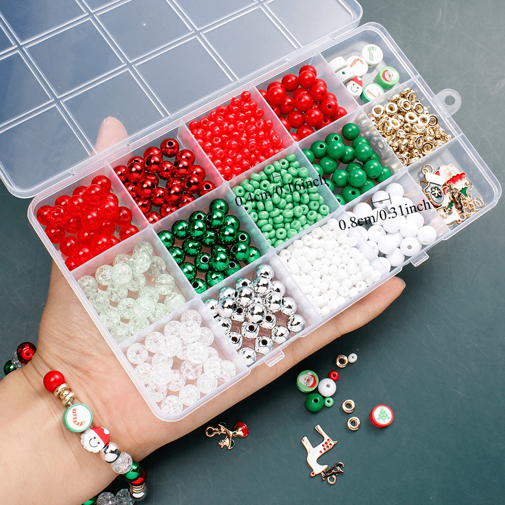 15-Grid Christmas DIY Beading Kit