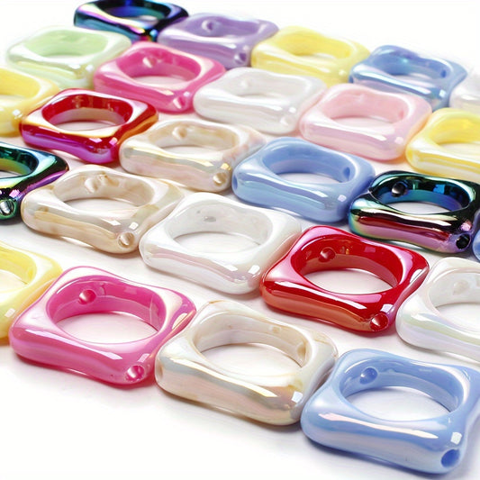 Gradient Colorful Acrylic Beads