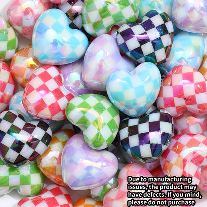 Shining Faceted Flat Wheel Acrylic Beads