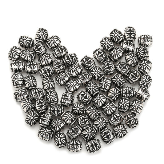 20pcs Ancient CCB Geometric Spacer Beads