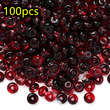 Bohemian Water Pattern Acrylic Beads