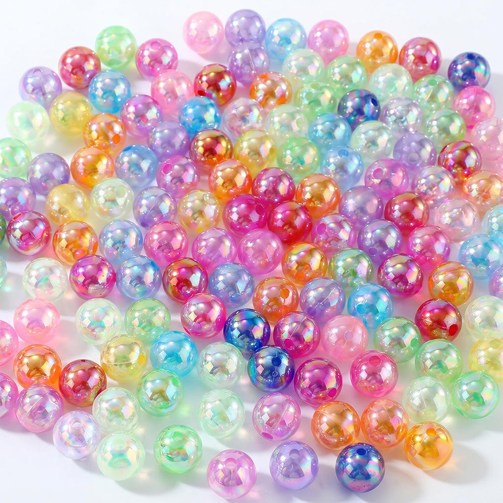 390/650/1300/2600pcs Acrylic Sparkling Spacer Beads