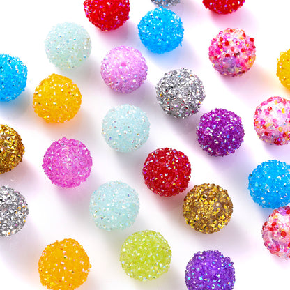 20mm Rhinestone Ball Beads