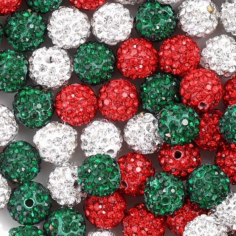 Halloween & Christmas Rhinestone Beads Set