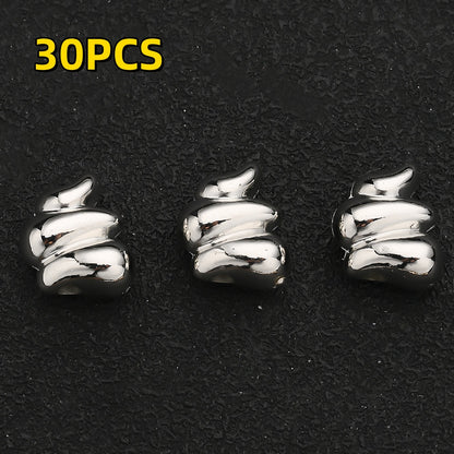 Irregular CCB Spacer Beads