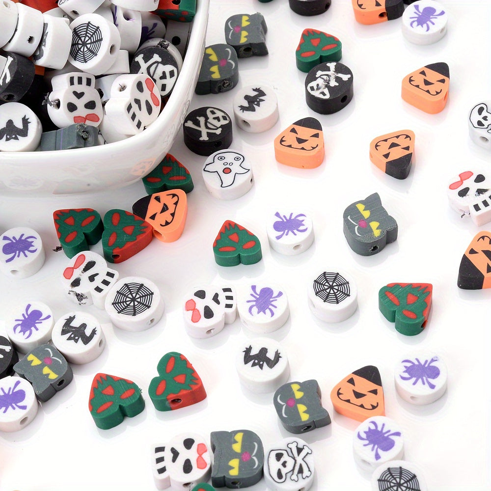 Halloween Polymer Clay Beads