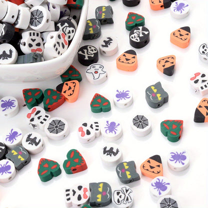 Halloween Polymer Clay Beads