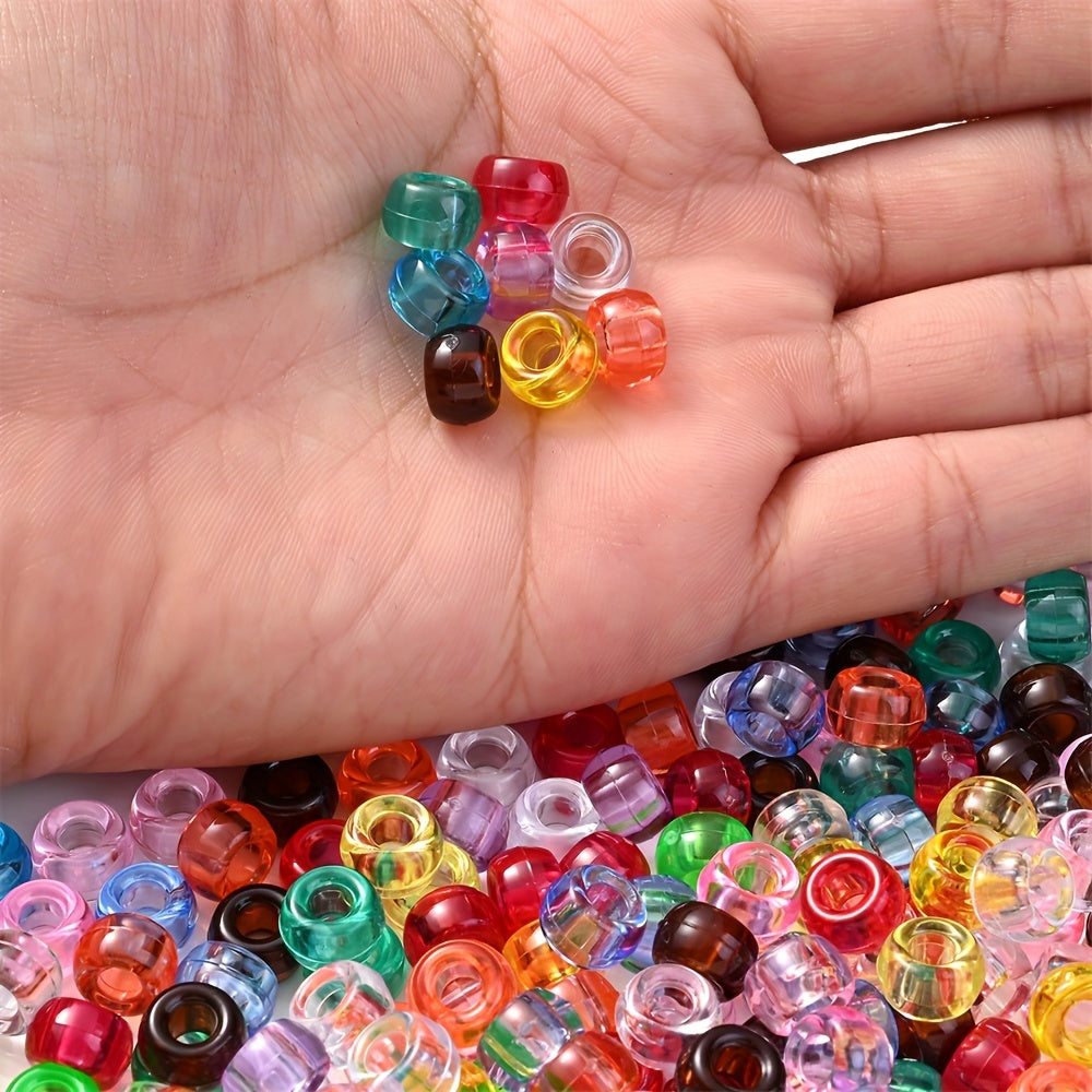 Color Series Matte Acrylic Round Spacer Beads
