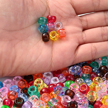 Color Series Matte Acrylic Round Spacer Beads