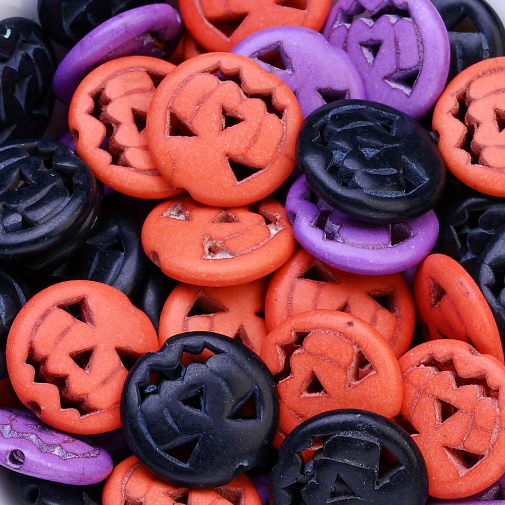 15mm Evil Pumpkin Acrylic Beads