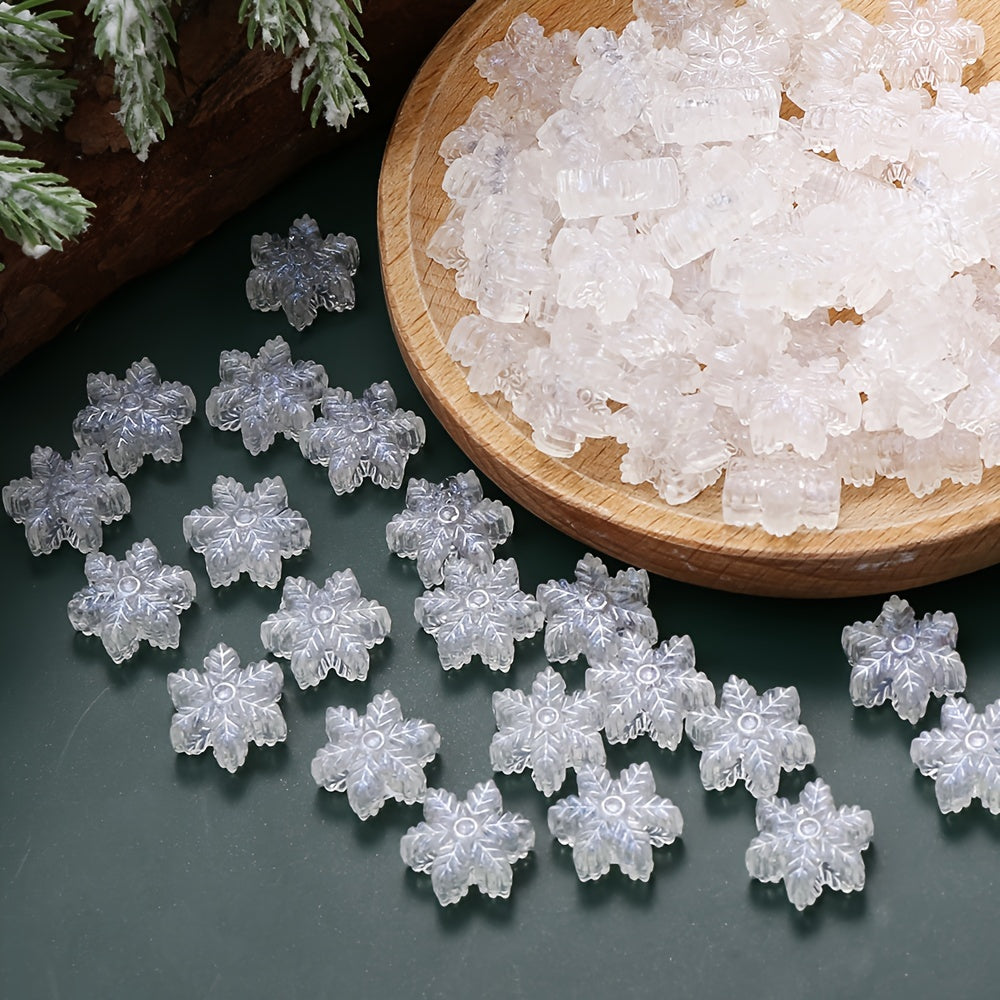 Colorful Five-Pointed Star Acrylic Spacer Beads