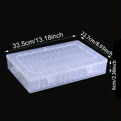 Transparent Beads Storage Box Set