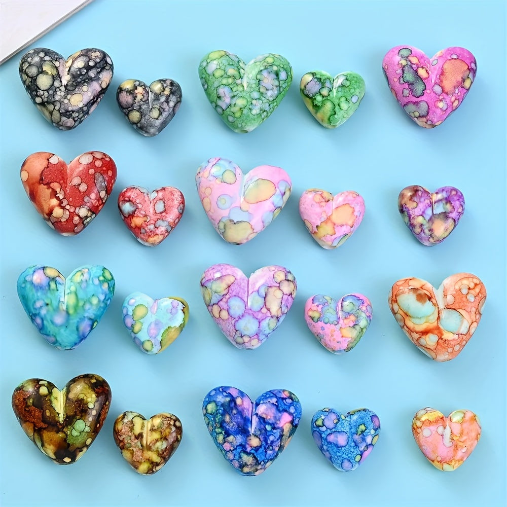 Mix Colorful Pattern Silicone Butterfly Beads