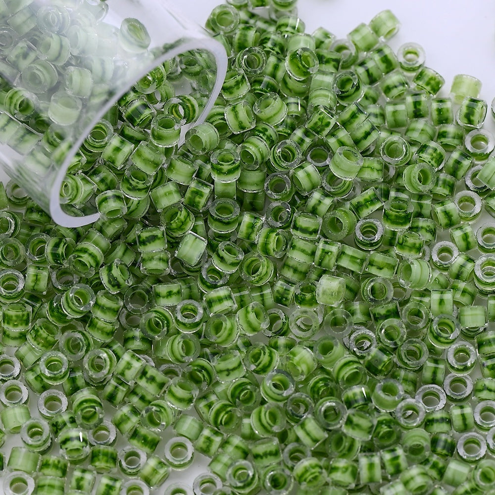 2.5mm Transparent Glass Rice Beads