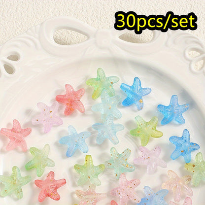 Transparent Tiny Bear Acrylic Beads