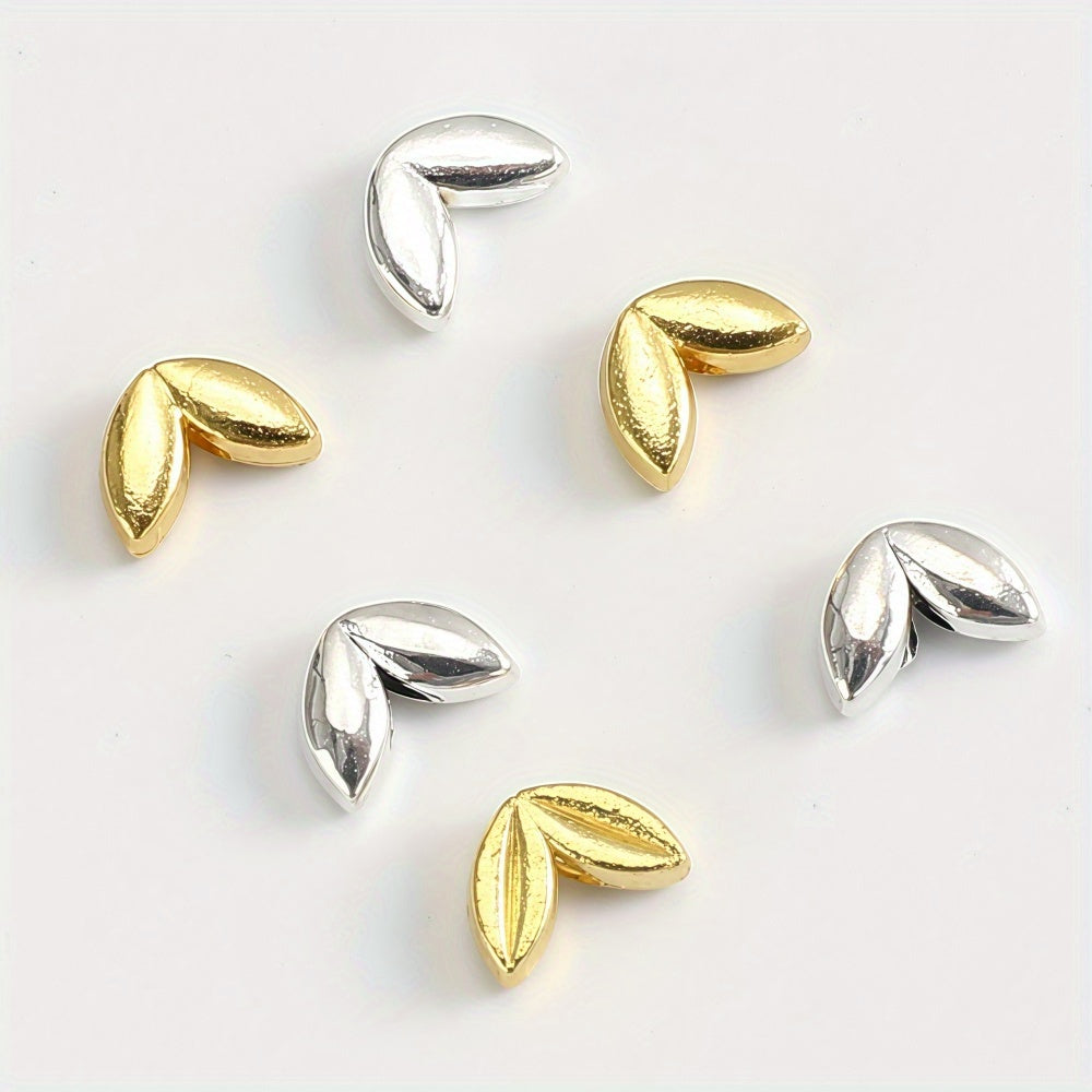 5×7mm Wheat Ear Alloy Spacer Beads