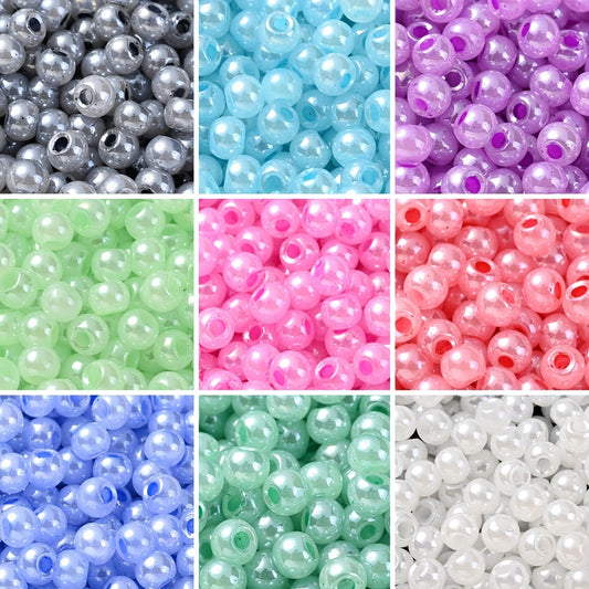 Colorful Little Ghost Silicone Halloween Irregular Beads