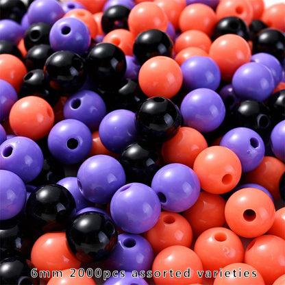 15mm Christmas Silicone Spacer Beads