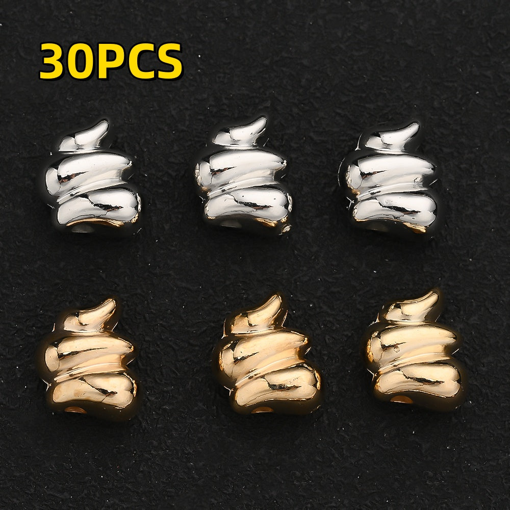Irregular CCB Spacer Beads