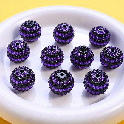 20mm Halloween Rhinestone Ball Beads