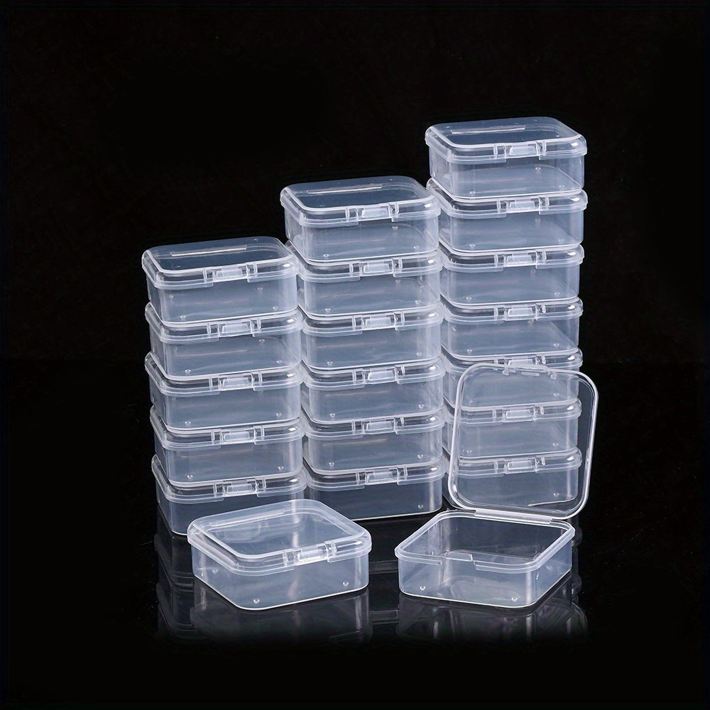 Transparent Beads Storage Box Set