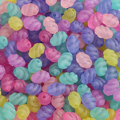 Vibrant Color Wooden Square Spacer Beads