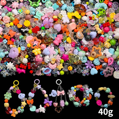 3-6 Colors 6-22mm Acrylic Beads