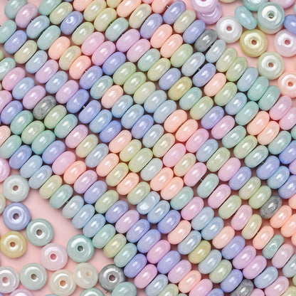 Golden Gradient Abacus Beads