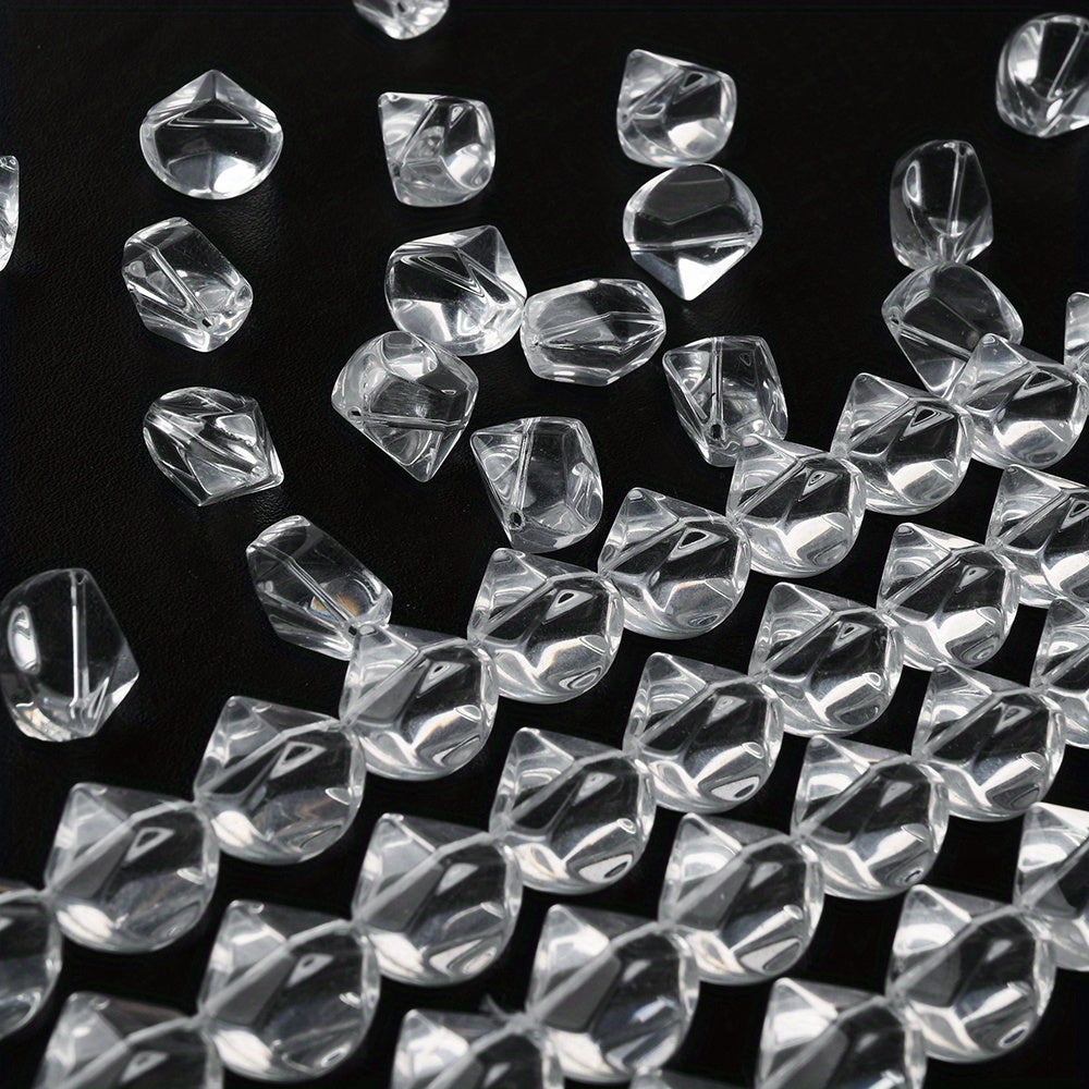 11x16mm Artificial Crystal Diamond Beads