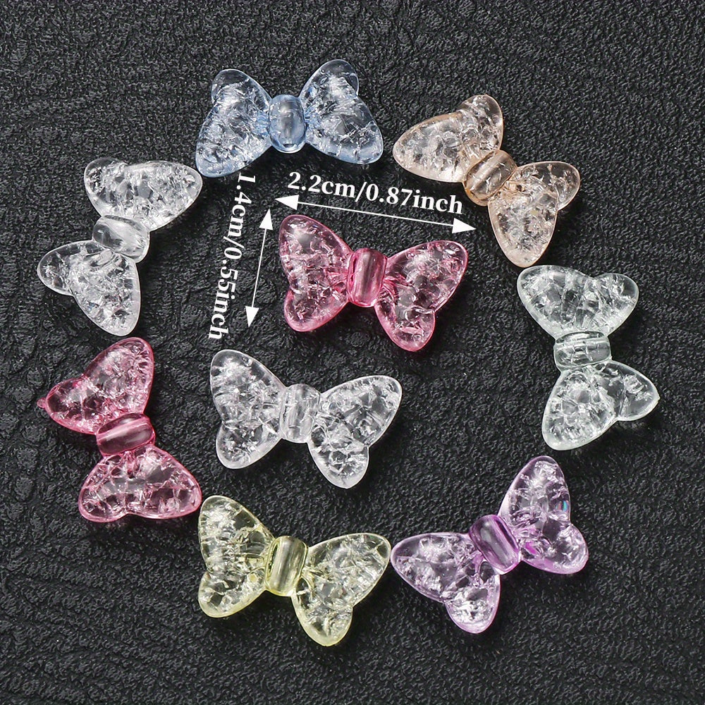 Rice Shape CCB Plastic Spacer Beads