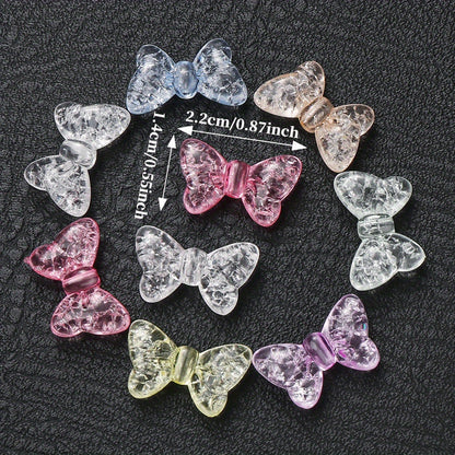 Rice Shape CCB Plastic Spacer Beads