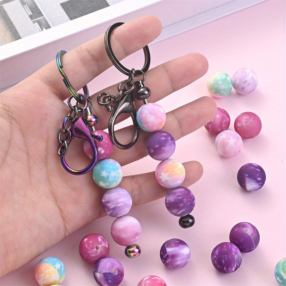 9/12/15mm Mixed Colorful Round Silicone Beads