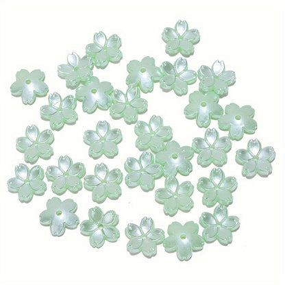 Pentagram Acrylic Round Spacer Beads