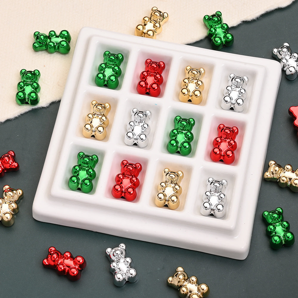 11×18mm Gummy Bear Acrylic Beads