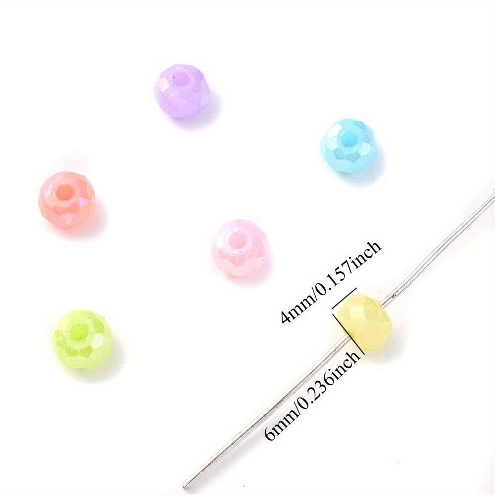 Gradient Shiny Mushroom Flatback Beads