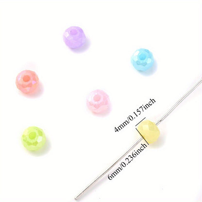 Gradient Shiny Mushroom Flatback Beads