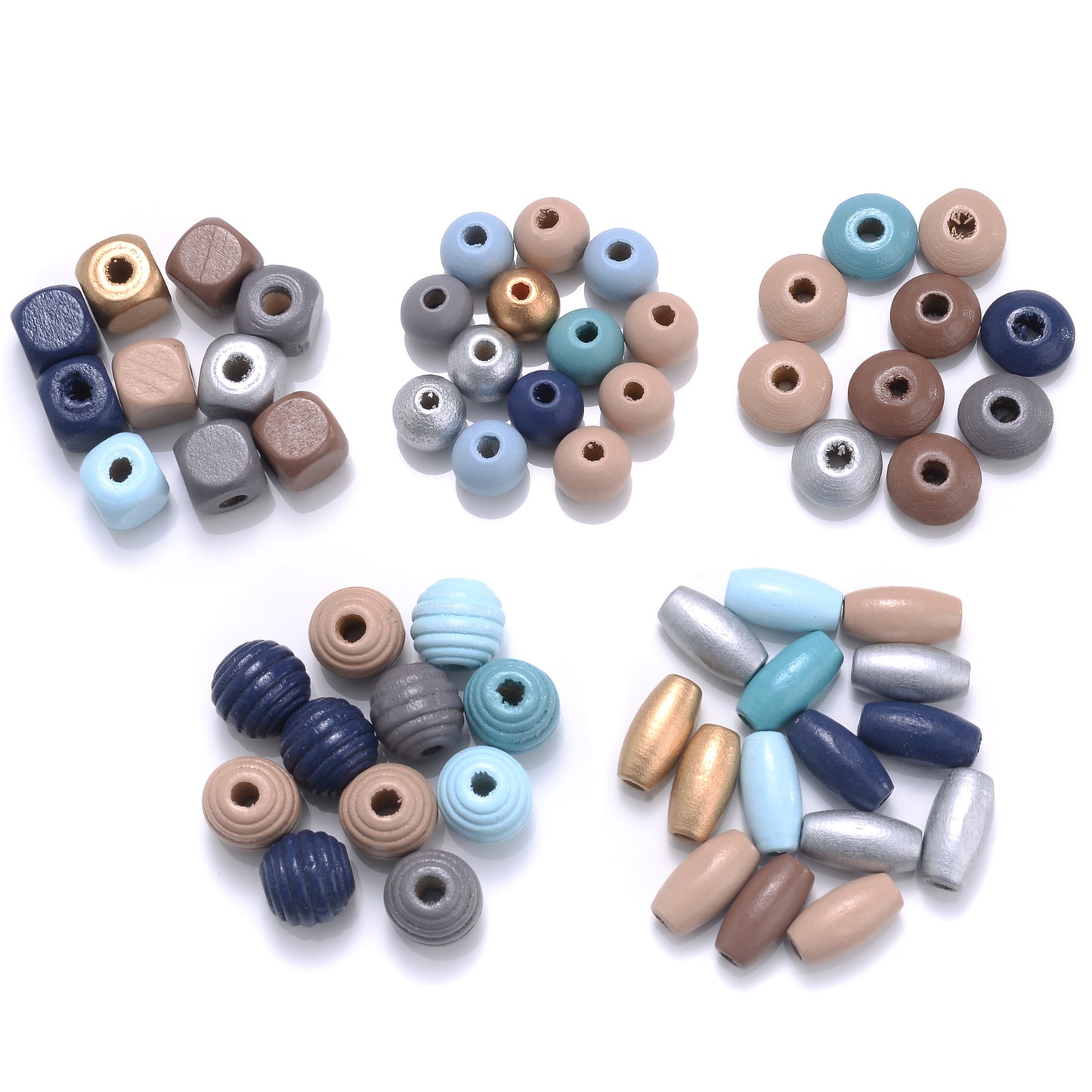 Morandi Color Wooden Spacer Beads