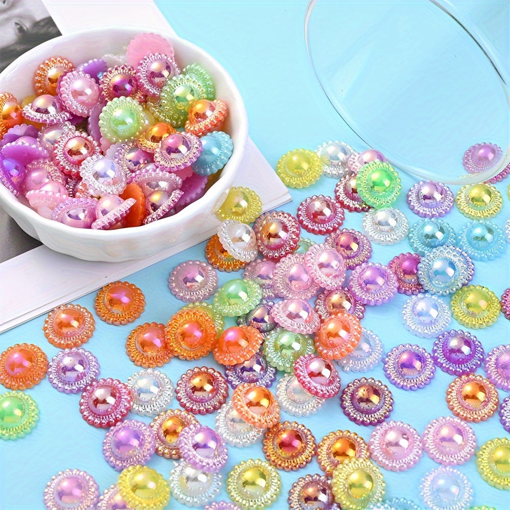 Mix Color Square Cube Acrylic Spacer Beads