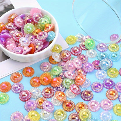Mix Color Square Cube Acrylic Spacer Beads