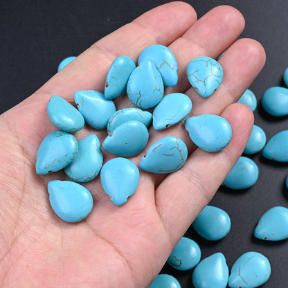 30x50mm Waterdrop Turquoise Beads