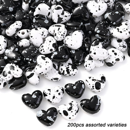 Multicolor Cylinder Tube CCB Spacer Beads