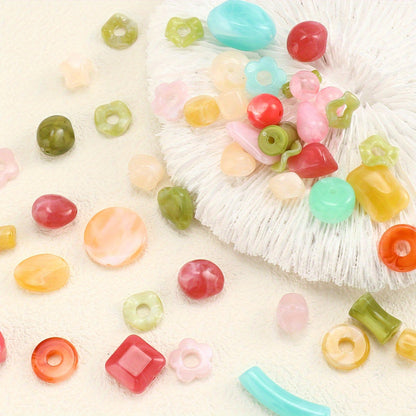 5-32mm Acrylic Mixed Color Beads