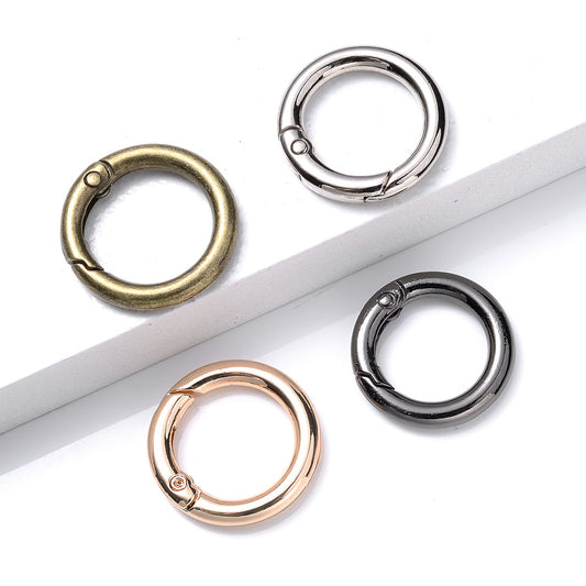 5pcs Round Snap Hook Buckle Clasps