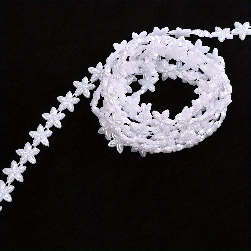 2M Faux Pearl Shell Garland Strand