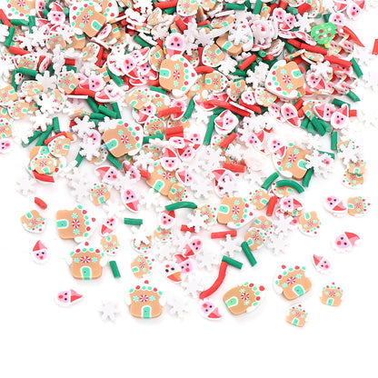 Christmas Soft Clay Beads