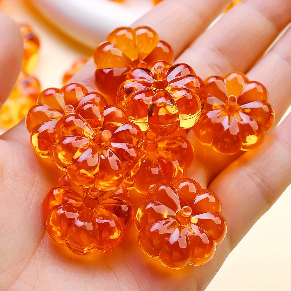 23×23mm Halloween Pumpkin Resin Beads
