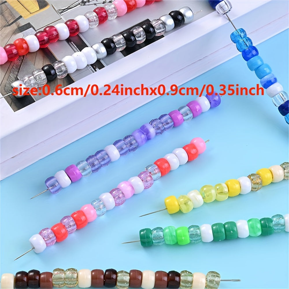 Colorful Transparent Faceted Artificial Crystal Beads